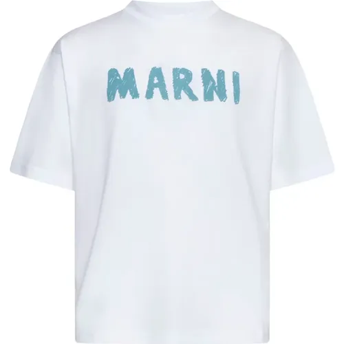 T-Shirts, male, , Size: XL Stylish T-shirts and Polos Collection - Marni - Modalova