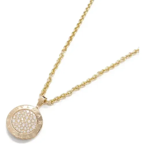 Pre-owned Jewellery, female, , Size: ONE SIZE Pre-owned Metal necklaces - Bvlgari Vintage - Modalova