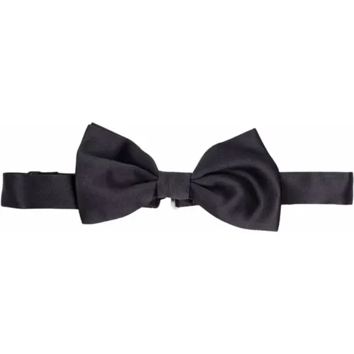 Silk bow-tie , male, Sizes: ONE SIZE - Canali - Modalova