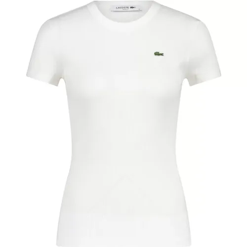 T-Shirts , female, Sizes: L, XL - Lacoste - Modalova