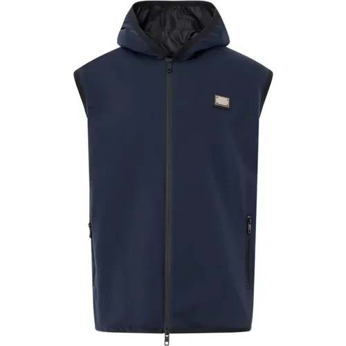 Ss24 Zip-Up Jacket , male, Sizes: S, M - Dolce & Gabbana - Modalova