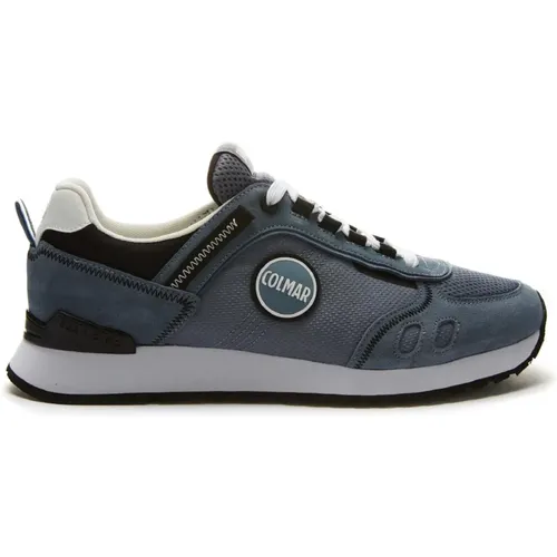 Grey Travis Sport Bold Sneakers , male, Sizes: 6 UK, 11 UK - Colmar - Modalova