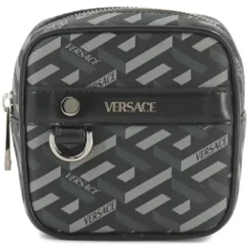 Pre-owned Leather pouches , female, Sizes: ONE SIZE - Versace Pre-owned - Modalova