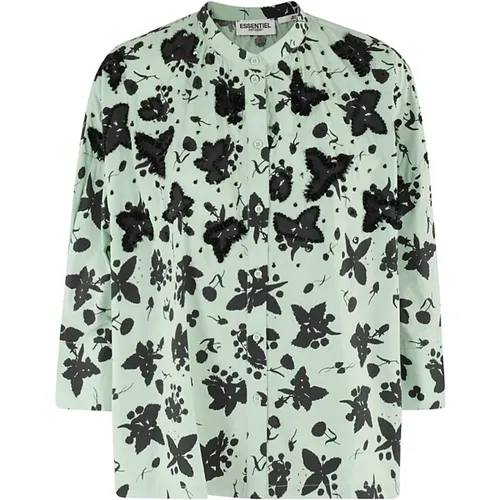 Puff Sleeve Shirt , Damen, Größe: M - Essentiel Antwerp - Modalova