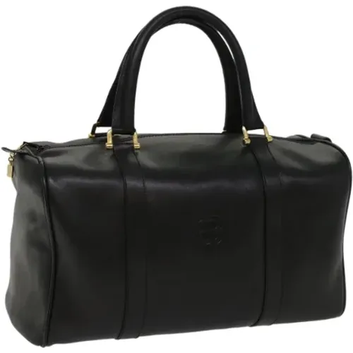 Pre-owned Weekend Bags, female, , Size: ONE SIZE Pre-owned Leather travel-bags - Balenciaga Vintage - Modalova