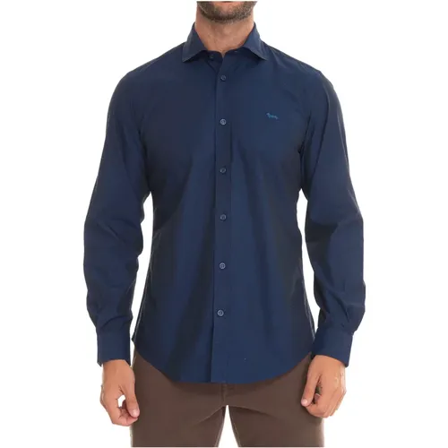 Casual Shirt with Tile Micro Print , male, Sizes: S, XL, L, 2XL - Harmont & Blaine - Modalova