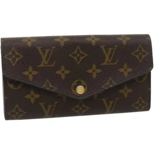 Pre-owned Canvas wallets , female, Sizes: ONE SIZE - Louis Vuitton Vintage - Modalova