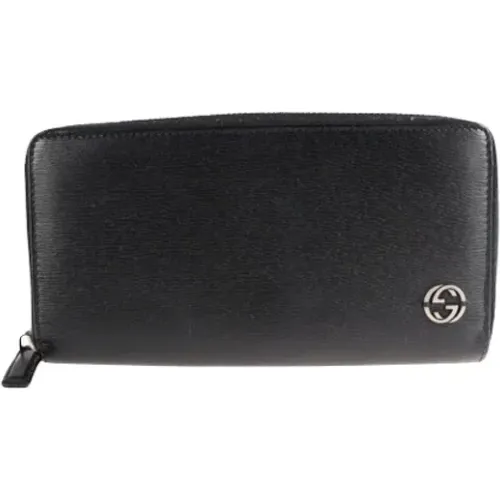 Pre-owned Leather wallets , female, Sizes: ONE SIZE - Gucci Vintage - Modalova