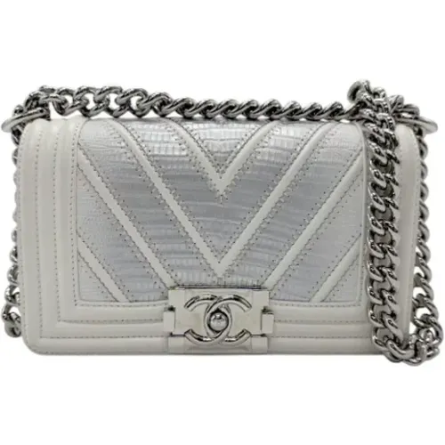 Pre-owned Cross Body Bags, female, , Size: ONE SIZE Pre-owned Leather shoulder-bags - Chanel Vintage - Modalova