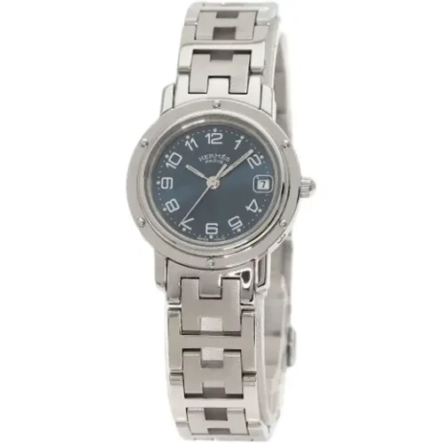 Pre-owned Watches, female, , Size: ONE SIZE Pre-owned Stainless Steel watches - Hermès Vintage - Modalova