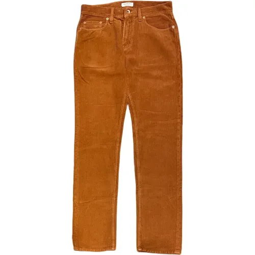 Cropped Trousers, male, , Size: W33 President’s Jeans Icarus Corduroy Rustic Pants - President's - Modalova