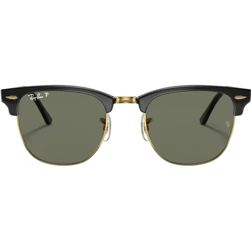 Rb3016 Sonnenbrille Clubmaster Classic Polarisiert , Damen, Größe: 51 MM - Ray-Ban - Modalova