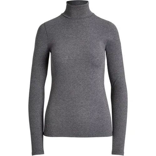 Klassischer Rollkragenpullover,Schmale Passform Graue Weste mit langen Ärmeln - Ralph Lauren - Modalova