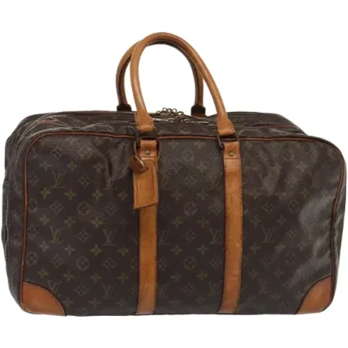 Pre-owned Weekend Bags, female, , Size: ONE SIZE Pre-owned Canvas travel-bags - Louis Vuitton Vintage - Modalova