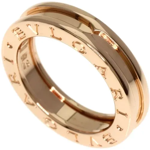 Pre-owned Jewellery, female, , Size: ONE SIZE Pre-owned Rose Gold rings - Bvlgari Vintage - Modalova