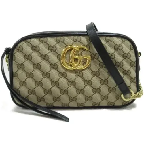 Pre-owned Canvas gucci-bags , female, Sizes: ONE SIZE - Gucci Vintage - Modalova