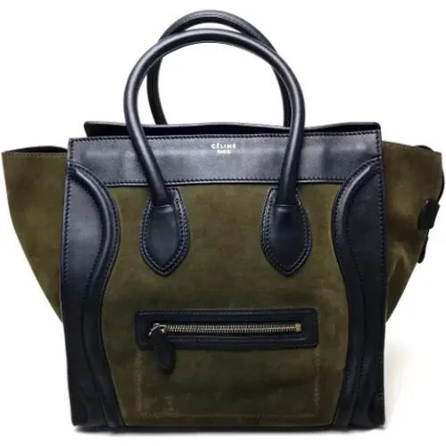 Pre-owned Tote Bags, female, , Size: ONE SIZE Pre-owned Leather totes - Celine Vintage - Modalova