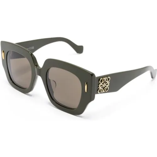 Lw40129U 96E Sunglasses,LW40129U 01A Sunglasses,LW40129U 53V Sunglasses - Loewe - Modalova