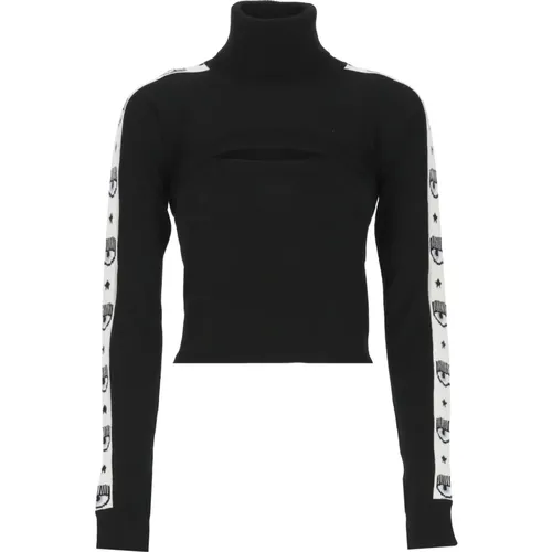 Chiara Ferragni Sweaters , female, Sizes: S, M - Chiara Ferragni Collection - Modalova