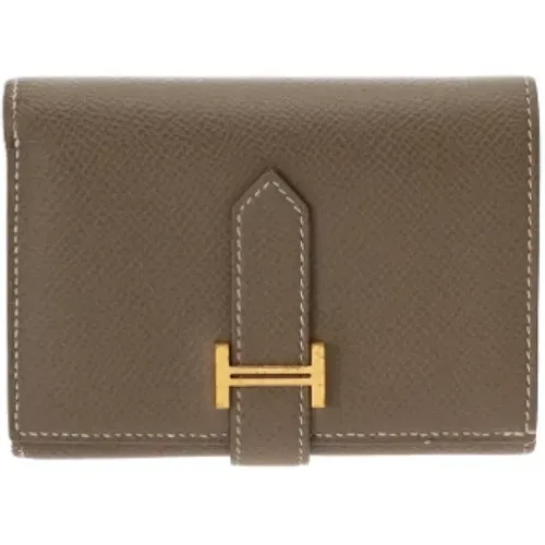 Pre-owned Wallets, female, , Size: ONE SIZE Pre-owned Leather wallets - Hermès Vintage - Modalova