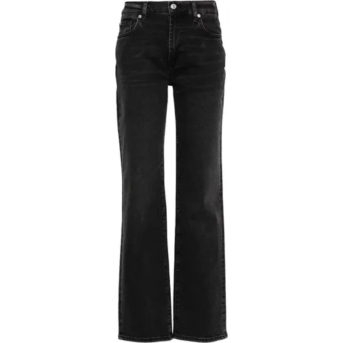 Schwarze Denim Jeans Klassisches Design,Schwarze Jeans für Männer und Frauen - 7 For All Mankind - Modalova