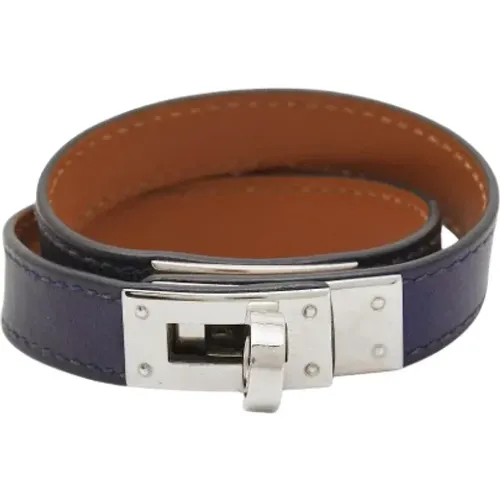 Pre-owned Leather bracelets , female, Sizes: ONE SIZE - Hermès Vintage - Modalova