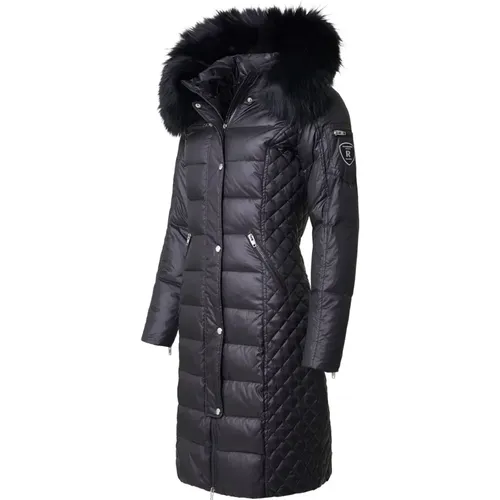 Kesha Faux Fur Kapuzenjacke , Damen, Größe: 2XS - Rockandblue - Modalova