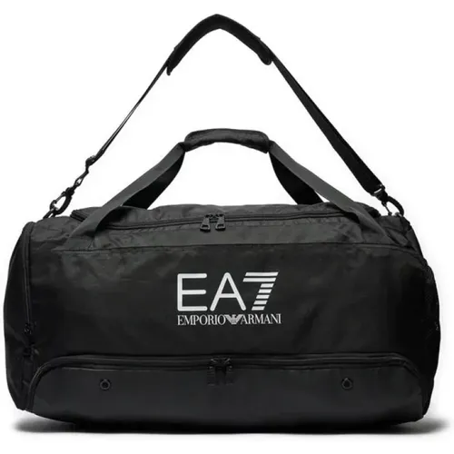 Travel Gym Bag Stylish , male, Sizes: ONE SIZE - Emporio Armani EA7 - Modalova