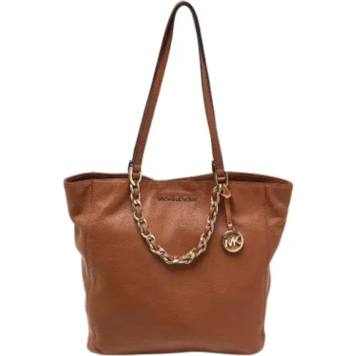 Pre-owned Tote Bags, female, , Size: ONE SIZE Pre-owned Leather totes - Michael Kors Pre-owned - Modalova