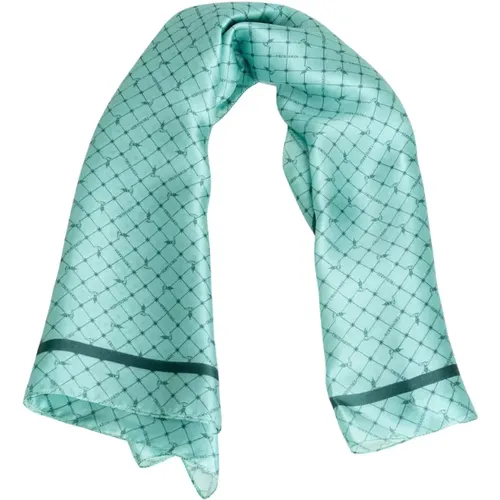 S Style Silk Scarf All-over Print , female, Sizes: ONE SIZE - Trussardi - Modalova