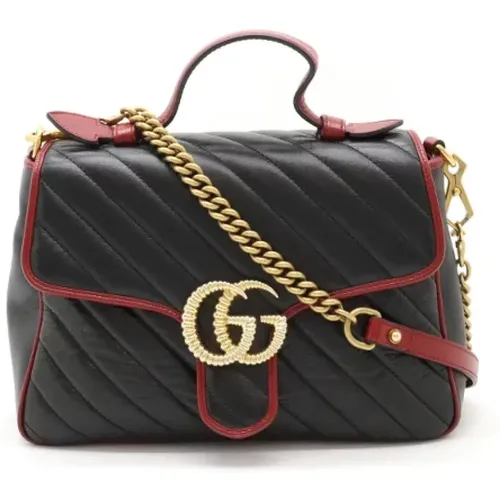 Pre-owned Leather gucci-bags , female, Sizes: ONE SIZE - Gucci Vintage - Modalova