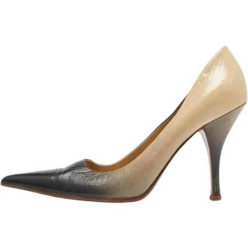 Pre-owned Pumps, female, , Size: 8 1/2 US Pre-owned Leather heels - Prada Vintage - Modalova