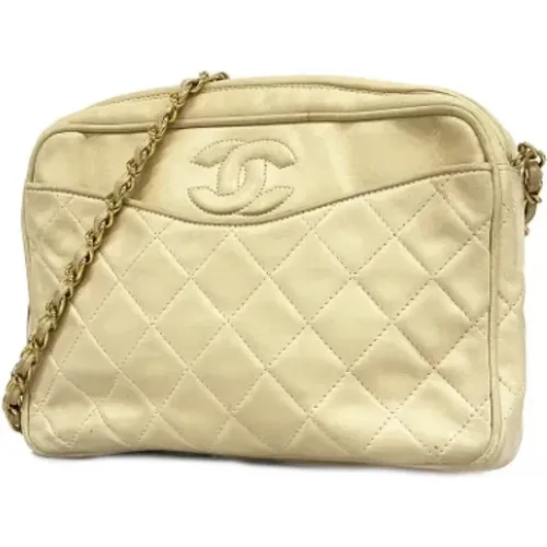 Pre-owned Leather chanel-bags , female, Sizes: ONE SIZE - Chanel Vintage - Modalova