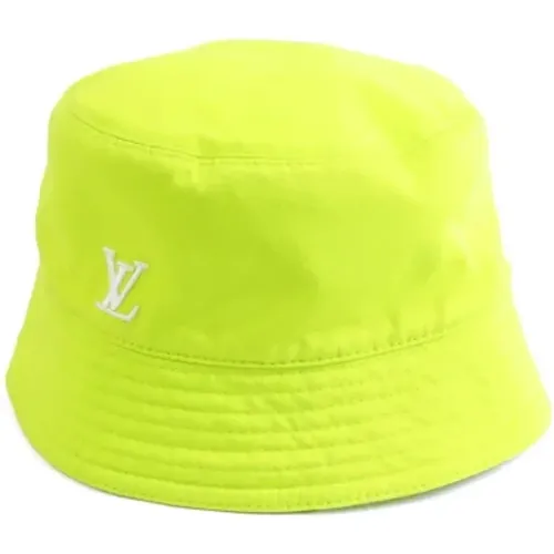 Pre-owned Accessories, male, , Size: ONE SIZE Pre-owned Plastic hats - Louis Vuitton Vintage - Modalova