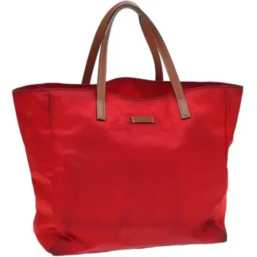 Pre-owned Canvas totes , female, Sizes: ONE SIZE - Gucci Vintage - Modalova