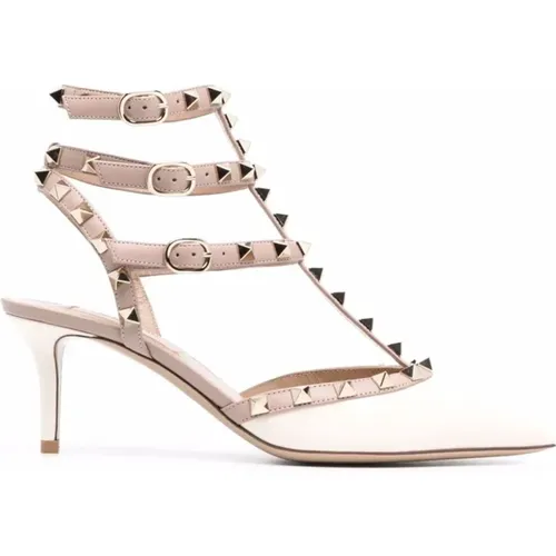 Rockstud Leder Pumps Valentino - Valentino - Modalova