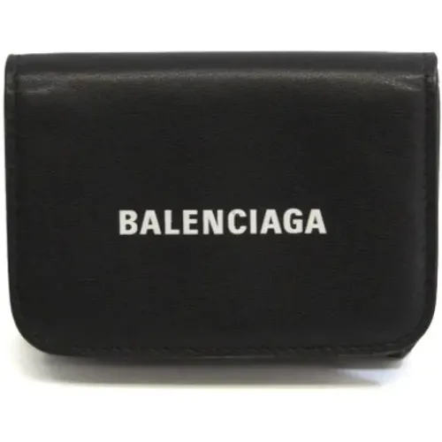 Pre-owned Wallets, unisex, , Size: ONE SIZE Pre-owned Leather wallets - Balenciaga Vintage - Modalova