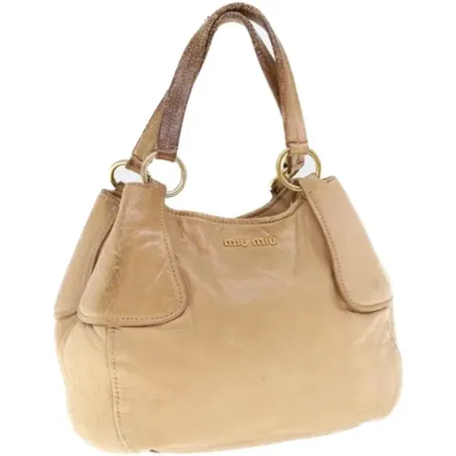 Pre-owned Leder handtaschen - Miu Miu Pre-owned - Modalova
