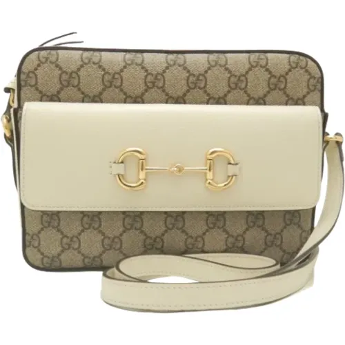 Pre-owned Cross Body Bags, female, , Size: ONE SIZE Pre-owned Leather gucci-bags - Gucci Vintage - Modalova