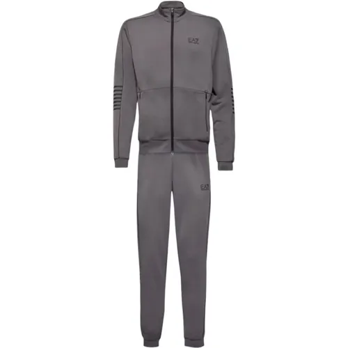 Training Sets, male, , Size: L Complete Tracksuit with Front Logo - Emporio Armani EA7 - Modalova