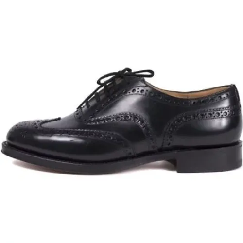 Business Shoes, male, , Size: 7 1/2 US Burwood Richelieu Shoes - Classic Elegance in - Church's - Modalova