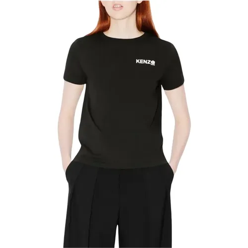 Klassisches Baumwoll-T-Shirt,Clic T-Shirt 2.0 Stilvolles Tee - Kenzo - Modalova