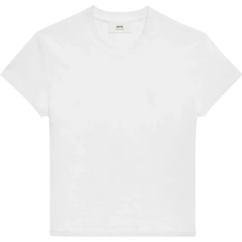 Heart Friend Shirt , female, Sizes: M, L, XL, S - Ami Paris - Modalova