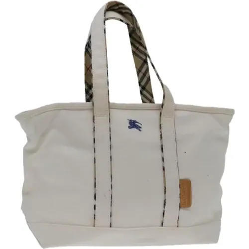 Pre-owned Canvas totes , female, Sizes: ONE SIZE - Burberry Vintage - Modalova