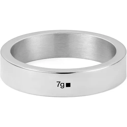 Rings, unisex, , Size: 61 MM Ribbon Ring Crafted in France - Le Gramme - Modalova