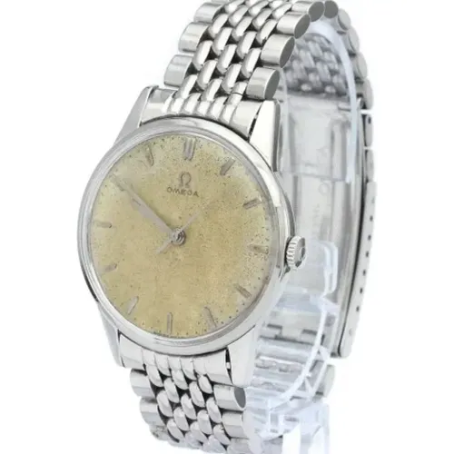 Pre-owned Watches, male, , Size: ONE SIZE Pre-owned Stainless Steel watches - Omega Vintage - Modalova