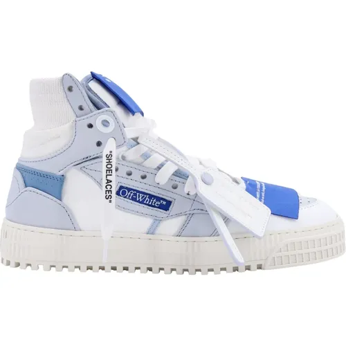 Off , Lace-up Sneakers with Arrow Logo , female, Sizes: 3 UK - Off White - Modalova