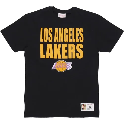 T-Shirts, male, , Size: XL NBA Legendary Slub Tee Los Angeles Lakers - Mitchell & Ness - Modalova