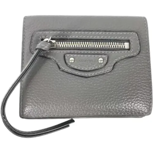 Pre-owned Wallets, female, , Size: ONE SIZE Pre-owned Leather wallets - Balenciaga Vintage - Modalova