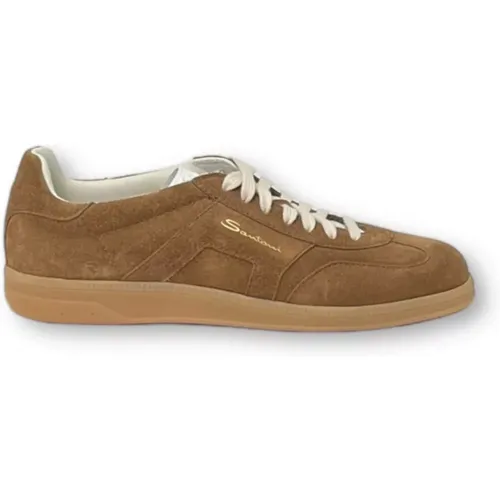 Olympic Sneakers for Men , male, Sizes: 10 UK - Santoni - Modalova